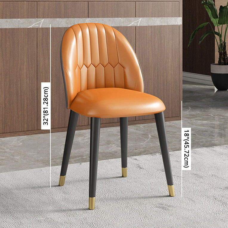 Contemporary Style Sintered Stone Dining Set with White Table and 4 Black Legs Base Clearhalo 'Dining Room Sets' 'Dining Tables & Seating' 'dining_room_set' 'furn' 'furn_dining_room_set' 'Furniture' 'furniture_dining_room_set' 'Kitchen & Dining Furniture' 'kitchen&dining_furn' 'kitchen' 3447476