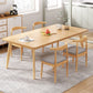 Minimalist Rectangle Shape Standard Dining Set MDF Kitchen Dining Set with 4 Legs Base Natural 5 Piece Set Clearhalo 'Dining Room Sets' 'Dining Tables & Seating' 'dining_room_set' 'furn' 'furn_dining_room_set' 'Furniture' 'furniture_dining_room_set' 'Kitchen & Dining Furniture' 'kitchen&dining_furn' 'kitchen' 3447644