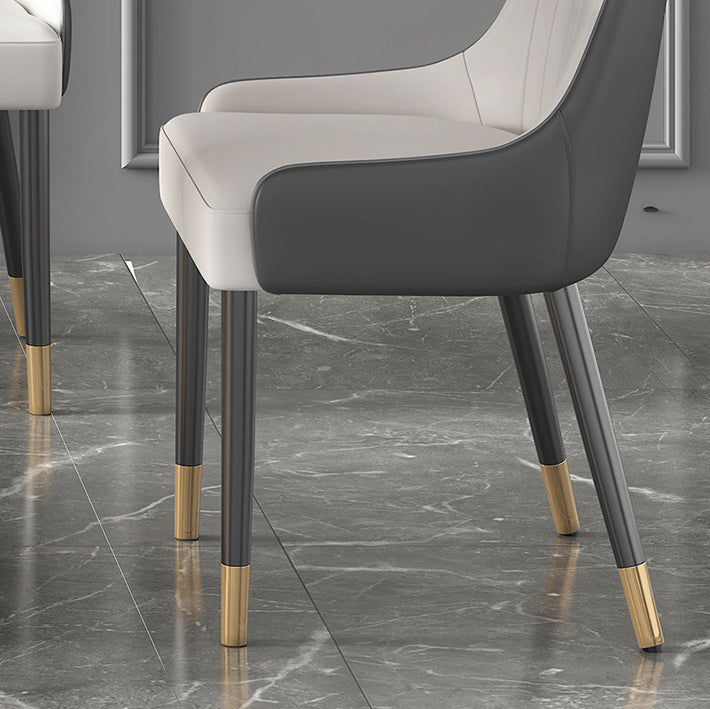 Modern Sintered Stone Dining¬†Room¬†Set with Rectangle Table and Gold LegsDining Table Furniture Clearhalo 'Dining Room Sets' 'Dining Tables & Seating' 'dining_room_set' 'furn' 'furn_dining_room_set' 'Furniture' 'furniture_dining_room_set' 'Kitchen & Dining Furniture' 'kitchen&dining_furn' 'kitchen' 3447731