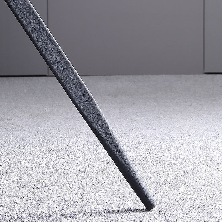 Modern Style Sintered Stone Dining Set with Round Shape Dinette Set with 3 Legs Base Clearhalo 'Dining Room Sets' 'Dining Tables & Seating' 'dining_room_set' 'furn' 'furn_dining_room_set' 'Furniture' 'furniture_dining_room_set' 'Kitchen & Dining Furniture' 'kitchen&dining_furn' 'kitchen' 3447802