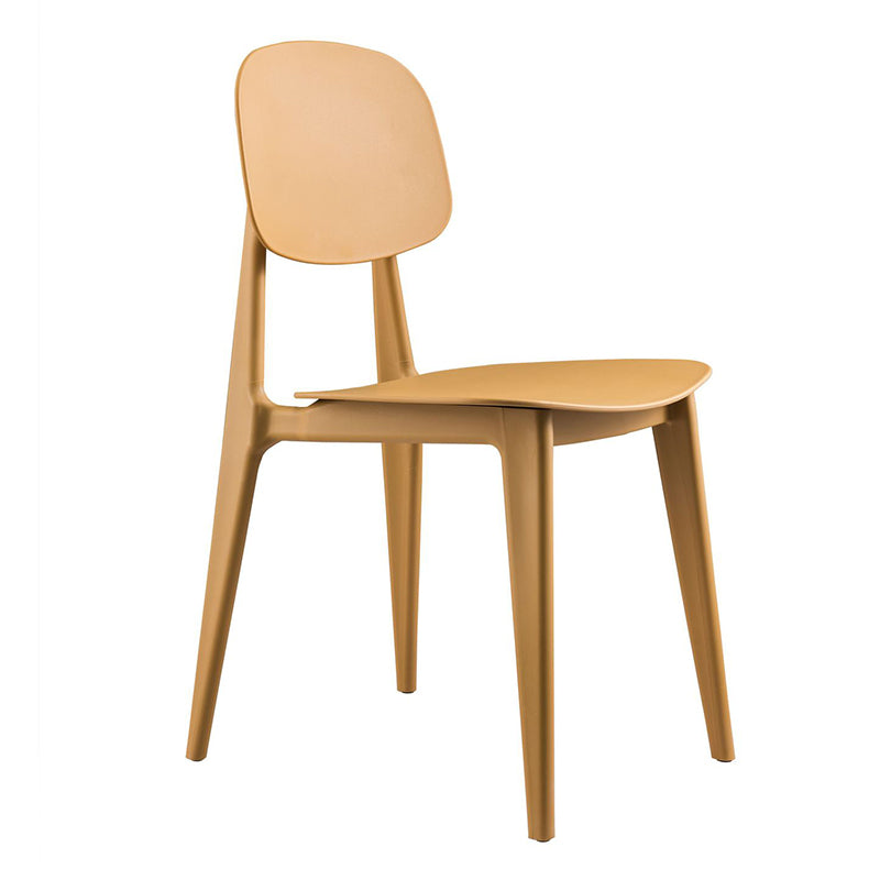 Contemporary Home Side Chair Open Back Plastic 32" H Dining Room Chair Clearhalo ' kitchen&dining_furn' 'Dining Chairs' 'Dining Tables & Seating' 'dining_chair' 'Furniture' 'furniture_dining_chair' 'Kitchen & Dining Furniture' 'kitchen' 3452722
