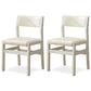 Wood Open Back Liftable Chairs Contemporary Kitchen Side Dining Room Chair White Set of 2 Clearhalo ' kitchen&dining_furn' 'Dining Chairs' 'Dining Tables & Seating' 'dining_chair' 'Furniture' 'furniture_dining_chair' 'Kitchen & Dining Furniture' 'kitchen' 3452841
