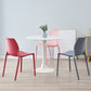 Plastic Contemporary Dining Room Chair Solid Back Home Stackable Side Chair Clearhalo ' kitchen&dining_furn' 'Dining Chairs' 'Dining Tables & Seating' 'dining_chair' 'Furniture' 'furniture_dining_chair' 'Kitchen & Dining Furniture' 'kitchen' 3452861