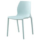Plastic Contemporary Dining Room Chair Solid Back Home Stackable Side Chair Clearhalo ' kitchen&dining_furn' 'Dining Chairs' 'Dining Tables & Seating' 'dining_chair' 'Furniture' 'furniture_dining_chair' 'Kitchen & Dining Furniture' 'kitchen' 3452862