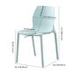 Plastic Contemporary Dining Room Chair Solid Back Home Stackable Side Chair Clearhalo ' kitchen&dining_furn' 'Dining Chairs' 'Dining Tables & Seating' 'dining_chair' 'Furniture' 'furniture_dining_chair' 'Kitchen & Dining Furniture' 'kitchen' 3452870