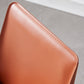 Contemporary PU Leather Dining Side Chair Matte Finish Solid Back Dining Chair Clearhalo ' kitchen&dining_furn' 'Dining Chairs' 'Dining Tables & Seating' 'dining_chair' 'Furniture' 'furniture_dining_chair' 'Kitchen & Dining Furniture' 'kitchen' 3452950