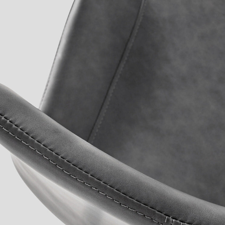 Modern PU Leather Dining Chair Solid Back Matte Finish Chair for Kitchen Clearhalo ' kitchen&dining_furn' 'Dining Chairs' 'Dining Tables & Seating' 'dining_chair' 'Furniture' 'furniture_dining_chair' 'Kitchen & Dining Furniture' 'kitchen' 3452979