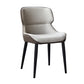 Metal Scandinavian Style Dining Chair Home Wingback Side Armless Chair Clearhalo ' kitchen&dining_furn' 'Dining Chairs' 'Dining Tables & Seating' 'dining_chair' 'Furniture' 'furniture_dining_chair' 'Kitchen & Dining Furniture' 'kitchen' 3453064