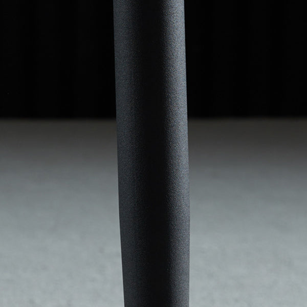 Modern Side Chair Leather Solid Back Armless Dining Chairs with Metal Legs Clearhalo ' kitchen&dining_furn' 'Dining Chairs' 'Dining Tables & Seating' 'dining_chair' 'Furniture' 'furniture_dining_chair' 'Kitchen & Dining Furniture' 'kitchen' 3453093