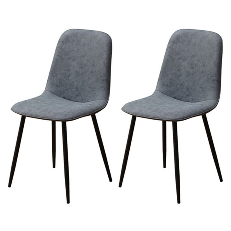 Scandinavian Style Metal Dining Chair Coffee Shop Solid Dining Side Chair Light Blue Set of 2 Clearhalo ' kitchen&dining_furn' 'Dining Chairs' 'Dining Tables & Seating' 'dining_chair' 'Furniture' 'furniture_dining_chair' 'Kitchen & Dining Furniture' 'kitchen' 3453182
