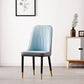 Nordic Style Metal Dining Accent Chair Dining Room Armless Dining Chairs Clearhalo ' kitchen&dining_furn' 'Dining Chairs' 'Dining Tables & Seating' 'dining_chair' 'Furniture' 'furniture_dining_chair' 'Kitchen & Dining Furniture' 'kitchen' 3453210