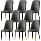 Nordic Style Metal Dining Accent Chair Dining Room Armless Dining Chairs Clearhalo ' kitchen&dining_furn' 'Dining Chairs' 'Dining Tables & Seating' 'dining_chair' 'Furniture' 'furniture_dining_chair' 'Kitchen & Dining Furniture' 'kitchen' 3453219