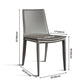 Metal Contemporary Dining Room Chairs Metallic Finish Parsons Dining Chairs Clearhalo ' kitchen&dining_furn' 'Dining Chairs' 'Dining Tables & Seating' 'dining_chair' 'Furniture' 'furniture_dining_chair' 'Kitchen & Dining Furniture' 'kitchen' 3453465