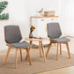 Wood Kitchen Dining Room Chair Contemporary Style Solid Back Side Chairs Clearhalo ' kitchen&dining_furn' 'Dining Chairs' 'Dining Tables & Seating' 'dining_chair' 'Furniture' 'furniture_dining_chair' 'Kitchen & Dining Furniture' 'kitchen' 3453479