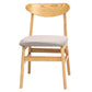 Wood Scandinavian Dining Chair Open Back Armless Dining Chairs for Home Use Smoke Gray 1 Piece Clearhalo ' kitchen&dining_furn' 'Dining Chairs' 'Dining Tables & Seating' 'dining_chair' 'Furniture' 'furniture_dining_chair' 'Kitchen & Dining Furniture' 'kitchen' 3453600