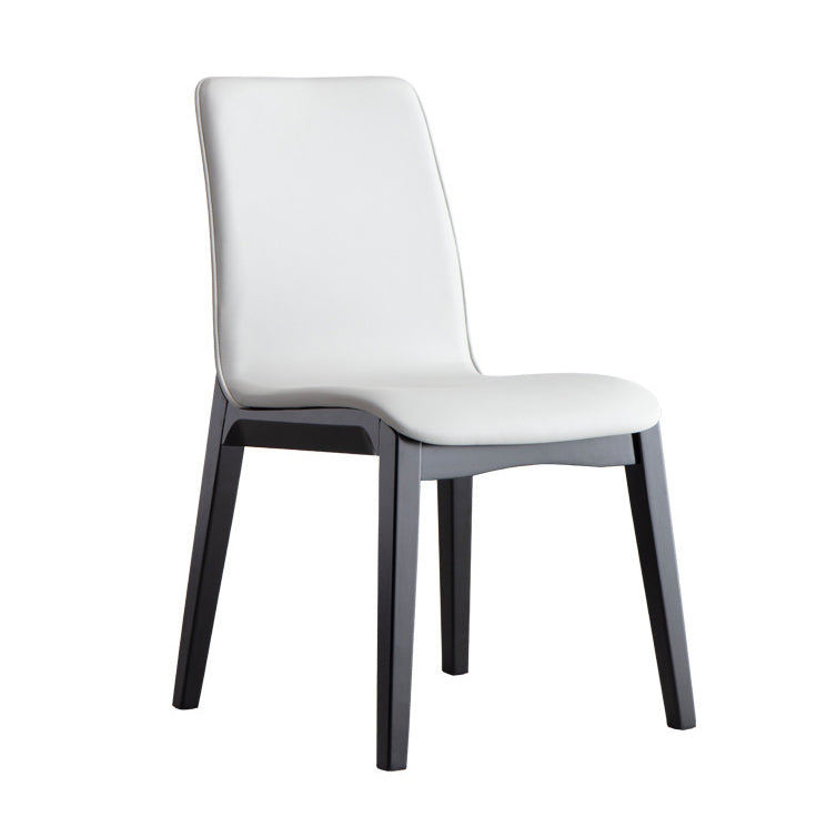 Wooden Contemporary Indoor Dining Side Chair Parsons Chair for Kitchen Clearhalo ' kitchen&dining_furn' 'Dining Chairs' 'Dining Tables & Seating' 'dining_chair' 'Furniture' 'furniture_dining_chair' 'Kitchen & Dining Furniture' 'kitchen' 3453614