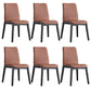 Wooden Contemporary Indoor Dining Side Chair Parsons Chair for Kitchen Coffee Set of 6 Clearhalo ' kitchen&dining_furn' 'Dining Chairs' 'Dining Tables & Seating' 'dining_chair' 'Furniture' 'furniture_dining_chair' 'Kitchen & Dining Furniture' 'kitchen' 3453617