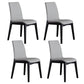 Wooden Contemporary Indoor Dining Side Chair Parsons Chair for Kitchen Grey Set of 4 Clearhalo ' kitchen&dining_furn' 'Dining Chairs' 'Dining Tables & Seating' 'dining_chair' 'Furniture' 'furniture_dining_chair' 'Kitchen & Dining Furniture' 'kitchen' 3453626