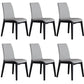 Wooden Contemporary Indoor Dining Side Chair Parsons Chair for Kitchen Grey Set of 6 Clearhalo ' kitchen&dining_furn' 'Dining Chairs' 'Dining Tables & Seating' 'dining_chair' 'Furniture' 'furniture_dining_chair' 'Kitchen & Dining Furniture' 'kitchen' 3453628