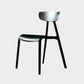 Home Contemporary Side Chair Open Back Plastic Armless Dining Room Chair Black 1 Piece Clearhalo ' kitchen&dining_furn' 'Dining Chairs' 'Dining Tables & Seating' 'dining_chair' 'Furniture' 'furniture_dining_chair' 'Kitchen & Dining Furniture' 'kitchen' 3453673