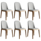 Wood Scandinavian Restaurant Side Chair Parsons Multi-color Dining Chair Grey Natural Wood Set of 6 Clearhalo ' kitchen&dining_furn' 'Dining Chairs' 'Dining Tables & Seating' 'dining_chair' 'Furniture' 'furniture_dining_chair' 'Kitchen & Dining Furniture' 'kitchen' 3453738