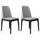 Wood Scandinavian Restaurant Side Chair Parsons Multi-color Dining Chair Grey Black Set of 2 Clearhalo ' kitchen&dining_furn' 'Dining Chairs' 'Dining Tables & Seating' 'dining_chair' 'Furniture' 'furniture_dining_chair' 'Kitchen & Dining Furniture' 'kitchen' 3453740