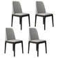 Wood Scandinavian Restaurant Side Chair Parsons Multi-color Dining Chair Grey Black Set of 4 Clearhalo ' kitchen&dining_furn' 'Dining Chairs' 'Dining Tables & Seating' 'dining_chair' 'Furniture' 'furniture_dining_chair' 'Kitchen & Dining Furniture' 'kitchen' 3453741