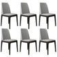 Wood Scandinavian Restaurant Side Chair Parsons Multi-color Dining Chair Grey Black Set of 6 Clearhalo ' kitchen&dining_furn' 'Dining Chairs' 'Dining Tables & Seating' 'dining_chair' 'Furniture' 'furniture_dining_chair' 'Kitchen & Dining Furniture' 'kitchen' 3453743