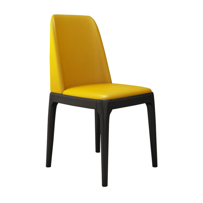 Wood Scandinavian Restaurant Side Chair Parsons Multi-color Dining Chair Clearhalo ' kitchen&dining_furn' 'Dining Chairs' 'Dining Tables & Seating' 'dining_chair' 'Furniture' 'furniture_dining_chair' 'Kitchen & Dining Furniture' 'kitchen' 3453744