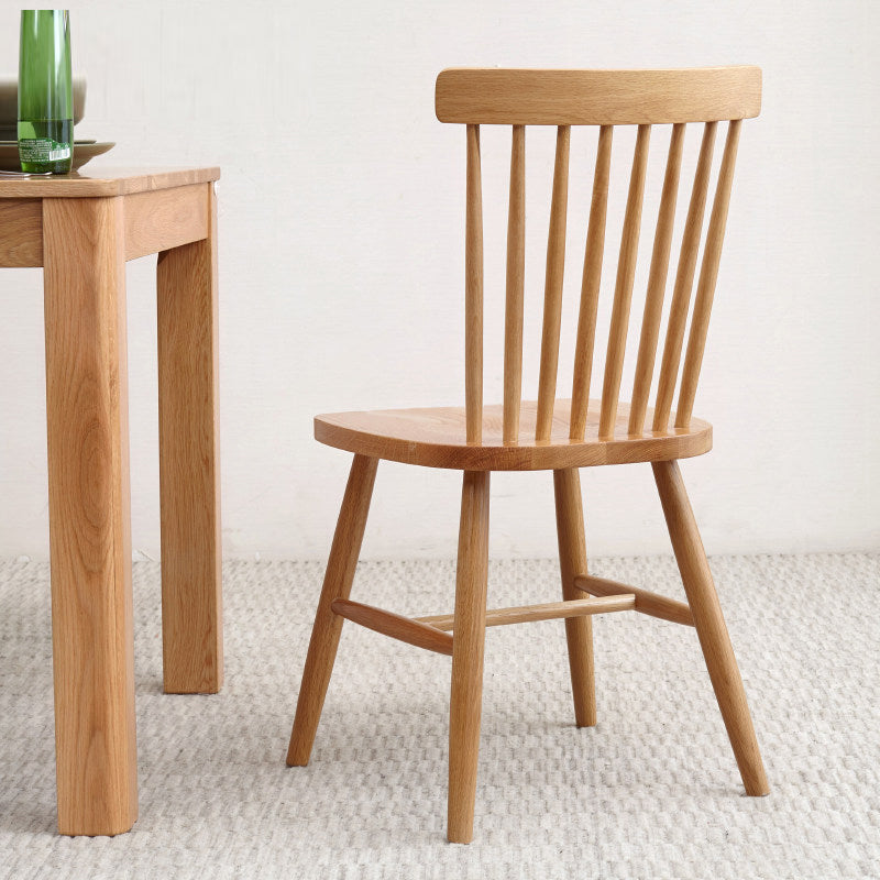 Modern Kitchen Wood Square Dining Chair Windsor Back Side Chair for Home Use Clearhalo ' kitchen&dining_furn' 'Dining Chairs' 'Dining Tables & Seating' 'dining_chair' 'Furniture' 'furniture_dining_chair' 'Kitchen & Dining Furniture' 'kitchen' 3453800