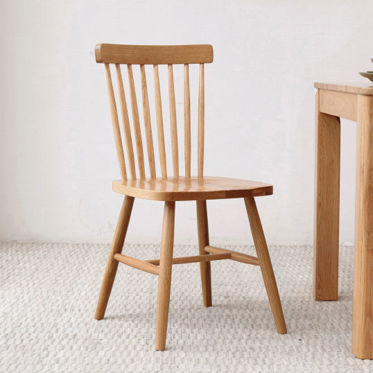 Modern Kitchen Wood Square Dining Chair Windsor Back Side Chair for Home Use Clearhalo ' kitchen&dining_furn' 'Dining Chairs' 'Dining Tables & Seating' 'dining_chair' 'Furniture' 'furniture_dining_chair' 'Kitchen & Dining Furniture' 'kitchen' 3453810