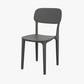 Plastic Dining Chair Modern Kitchen Side Chair 17'' Wide Open Back Dining Side Chair Clearhalo ' kitchen&dining_furn' 'Dining Chairs' 'Dining Tables & Seating' 'dining_chair' 'Furniture' 'furniture_dining_chair' 'Kitchen & Dining Furniture' 'kitchen' 3453978
