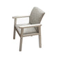 Contemporary Wood Squar Dining Chair Fabric Dining Side Chair for Kitchen White 1 Piece Clearhalo ' kitchen&dining_furn' 'Dining Chairs' 'Dining Tables & Seating' 'dining_chair' 'Furniture' 'furniture_dining_chair' 'Kitchen & Dining Furniture' 'kitchen' 3454114