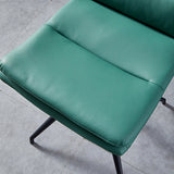 Modern Faux Leather Chairs with 4 Black Finish Metal Legs Dining Chair for Home Clearhalo ' kitchen&dining_furn' 'Dining Chairs' 'Dining Tables & Seating' 'dining_chair' 'Furniture' 'furniture_dining_chair' 'Kitchen & Dining Furniture' 'kitchen' 3454135