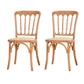 French Modern Design Slat Back Side Ash Woods Chair Home Dining Chairs Natural Set of 2 Clearhalo ' kitchen&dining_furn' 'Dining Chairs' 'Dining Tables & Seating' 'dining_chair' 'Furniture' 'furniture_dining_chair' 'Kitchen & Dining Furniture' 'kitchen' 3454166