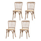 French Modern Design Slat Back Side Ash Woods Chair Home Dining Chairs Cream Gray Set of 4 Clearhalo ' kitchen&dining_furn' 'Dining Chairs' 'Dining Tables & Seating' 'dining_chair' 'Furniture' 'furniture_dining_chair' 'Kitchen & Dining Furniture' 'kitchen' 3454179