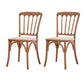 French Modern Design Slat Back Side Ash Woods Chair Home Dining Chairs Wood Set of 2 Clearhalo ' kitchen&dining_furn' 'Dining Chairs' 'Dining Tables & Seating' 'dining_chair' 'Furniture' 'furniture_dining_chair' 'Kitchen & Dining Furniture' 'kitchen' 3454183