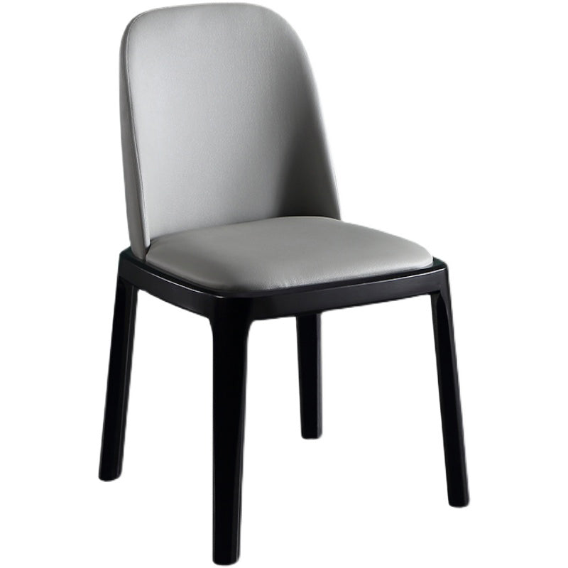 Solid Wood Modern Dining Room Chairs Matte Finish Parsons Dining Chair Clearhalo ' kitchen&dining_furn' 'Dining Chairs' 'Dining Tables & Seating' 'dining_chair' 'Furniture' 'furniture_dining_chair' 'Kitchen & Dining Furniture' 'kitchen' 3454199