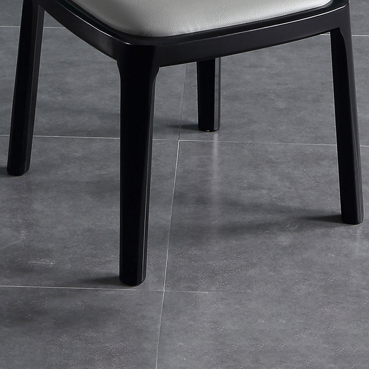 Solid Wood Modern Dining Room Chairs Matte Finish Parsons Dining Chair Clearhalo ' kitchen&dining_furn' 'Dining Chairs' 'Dining Tables & Seating' 'dining_chair' 'Furniture' 'furniture_dining_chair' 'Kitchen & Dining Furniture' 'kitchen' 3454203