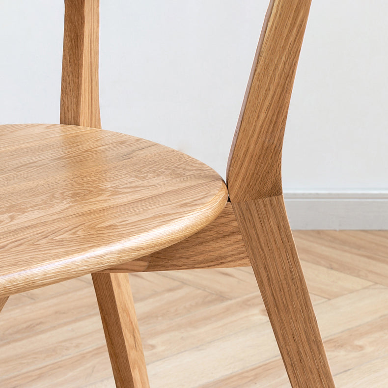 Scandinavian Style Dining Room Chair Wood Dining Side Armless Chair for Kitchen Clearhalo ' kitchen&dining_furn' 'Dining Chairs' 'Dining Tables & Seating' 'dining_chair' 'Furniture' 'furniture_dining_chair' 'Kitchen & Dining Furniture' 'kitchen' 3454418