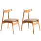 Scandinavian White Oak Open Side Chair Light Color Wood Dining Chair with Natural Legs Brown Gray Set of 2 Clearhalo ' kitchen&dining_furn' 'Dining Chairs' 'Dining Tables & Seating' 'dining_chair' 'Furniture' 'furniture_dining_chair' 'Kitchen & Dining Furniture' 'kitchen' 3454430
