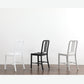 Contemporary Dining Plastic Side Armless Chair Open Back Dining Chair for Indoor Clearhalo ' kitchen&dining_furn' 'Dining Chairs' 'Dining Tables & Seating' 'dining_chair' 'Furniture' 'furniture_dining_chair' 'Kitchen & Dining Furniture' 'kitchen' 3454519
