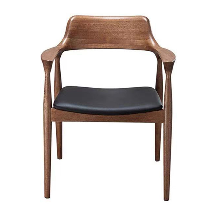 Contemporary Style Dining Chair Solid Wood Open Back Dining Side Chair for Restaurant Clearhalo ' kitchen&dining_furn' 'Dining Chairs' 'Dining Tables & Seating' 'dining_chair' 'Furniture' 'furniture_dining_chair' 'Kitchen & Dining Furniture' 'kitchen' 3454536