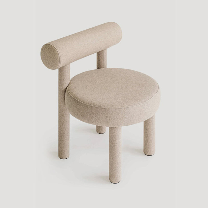 Contemporary Style Matte Finish Side Chair Open Back Dining Side Chair for Dining Room Clearhalo ' kitchen&dining_furn' 'Dining Chairs' 'Dining Tables & Seating' 'dining_chair' 'Furniture' 'furniture_dining_chair' 'Kitchen & Dining Furniture' 'kitchen' 3454562