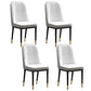 Scandinavian Style Upholstered Chair Wingback Parsons Chair for Home Use Grey Set of 4 Clearhalo ' kitchen&dining_furn' 'Dining Chairs' 'Dining Tables & Seating' 'dining_chair' 'Furniture' 'furniture_dining_chair' 'Kitchen & Dining Furniture' 'kitchen' 3454621
