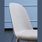 Glam Style Metal Side Chair Matte Finish Solid Back Dining Room Dining Chair Clearhalo ' kitchen&dining_furn' 'Dining Chairs' 'Dining Tables & Seating' 'dining_chair' 'Furniture' 'furniture_dining_chair' 'Kitchen & Dining Furniture' 'kitchen' 3454710
