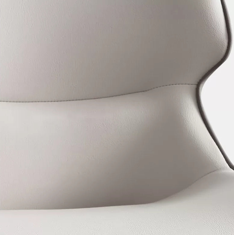 Industrial Dining Chair Wingback Side Chair with Black Metal Legs for Home Use Clearhalo ' kitchen&dining_furn' 'Dining Chairs' 'Dining Tables & Seating' 'dining_chair' 'Furniture' 'furniture_dining_chair' 'Kitchen & Dining Furniture' 'kitchen' 3454753