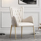 Scandinavian Wingback Metal Dining Arm Chair Kitchen Gold Dining Arm Chair Clearhalo ' kitchen&dining_furn' 'Dining Chairs' 'Dining Tables & Seating' 'dining_chair' 'Furniture' 'furniture_dining_chair' 'Kitchen & Dining Furniture' 'kitchen' 3454845