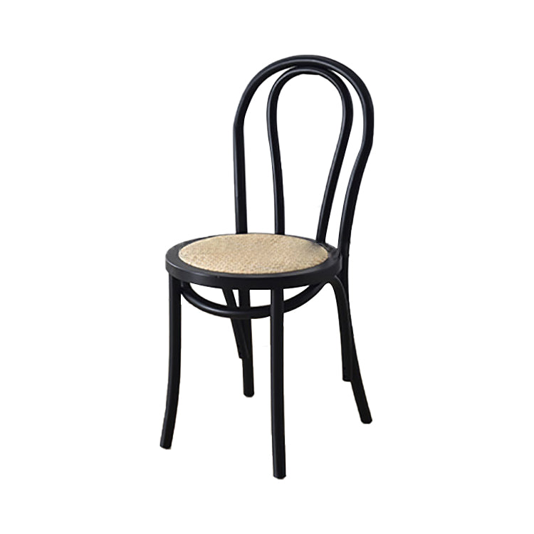 Modern Kitchen Dining Room Birch Wood Chair Windsor Back Side Chairs Set Black Beige 1 Piece Clearhalo ' kitchen&dining_furn' 'Dining Chairs' 'Dining Tables & Seating' 'dining_chair' 'Furniture' 'furniture_dining_chair' 'Kitchen & Dining Furniture' 'kitchen' 3454924