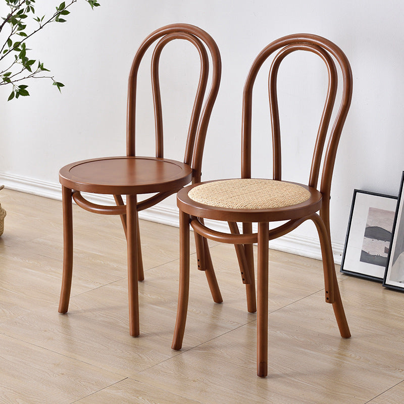 Modern Kitchen Dining Room Birch Wood Chair Windsor Back Side Chairs Set Clearhalo ' kitchen&dining_furn' 'Dining Chairs' 'Dining Tables & Seating' 'dining_chair' 'Furniture' 'furniture_dining_chair' 'Kitchen & Dining Furniture' 'kitchen' 3454925